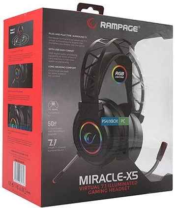 Rampage MIRACLE-X5 RGB nagyítás