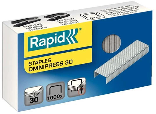 <span itemprop='brand'>Rapid</span> <span itemprop='sku'>30 S030C FŰZŐGÉPHEZ</span> nagyítás
