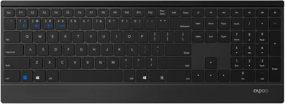 Rapoo 9500M nagyítás