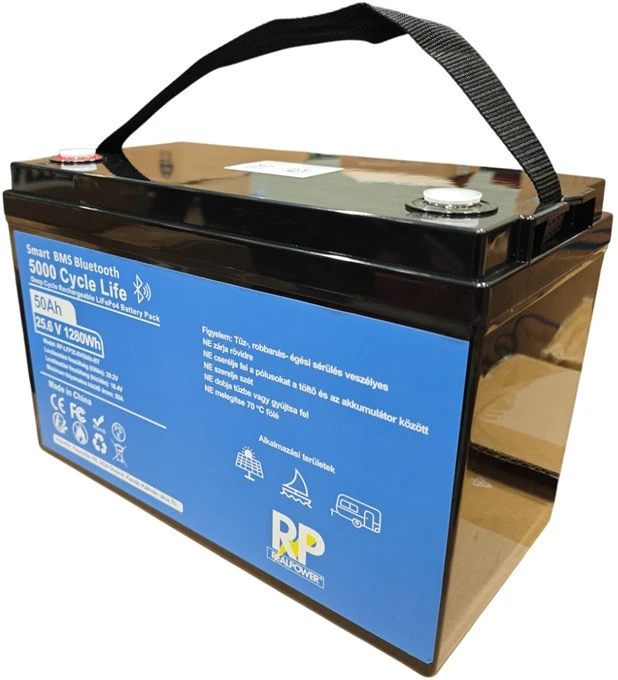 Realpower RP-LFP25.6V50AH-BT nagyítás