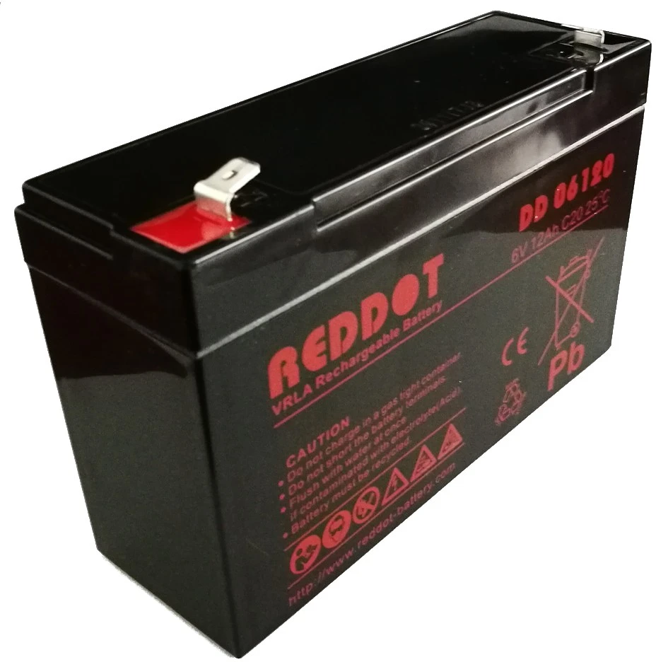 Reddot DD06120 6V 12AH nagyítás