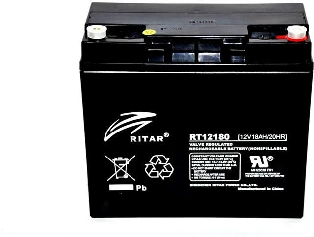 Ritar RT12180H 12V 18AH nagyítás