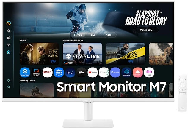 Samsung 32 LS32FM703UUXDU UHD VA nagyítás