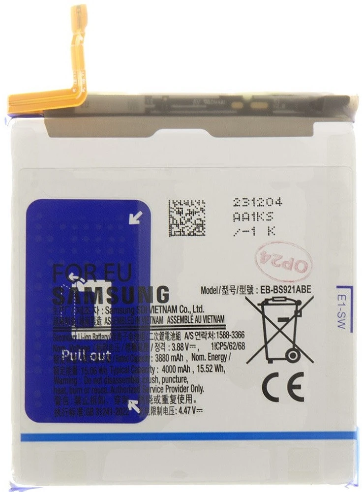 <span itemprop='brand'>Samsung</span> <span itemprop='sku'>EB-BS921ABE / GH82-33290A</span> nagyítás