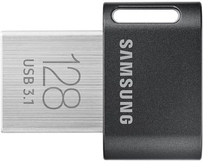 Samsung FIT PLUS 128GB USB 3.1 GEN 1 TYPE-A PENDRIVE - BLACK MUF-128AB/APC nagyítás