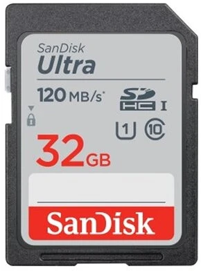 Sandisk 120MB/S, CL10, UHS-I nagyítás