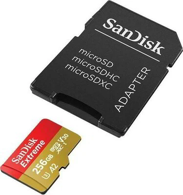 Sandisk 190/130 MB/S, A2 C10 V30 UHS-I U3 nagyítás