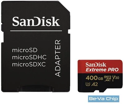 Sandisk 10 UHS-I A2 C10 V30 nagyítás