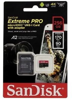 Sandisk UHS-1 CLASS10 U3 V30 A2 nagyítás