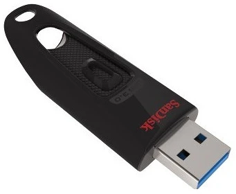Sandisk CRUZER ULTRA 64GB USB 3.0 PENDRIVE - FEKETE 123836 nagyítás