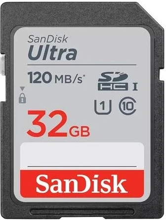 Sandisk UHS-I CL10 120MB/S nagyítás