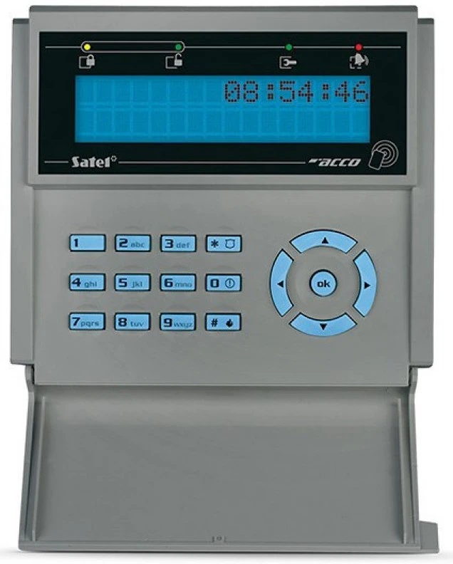 Satel ACCO-KLCDR-BG nagyítás