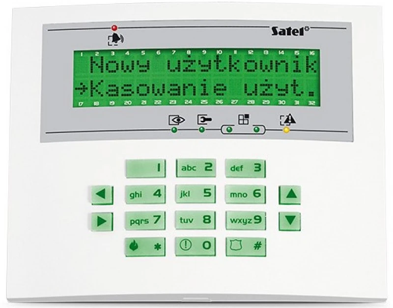 Satel INT-KLCDL-GR nagyítás