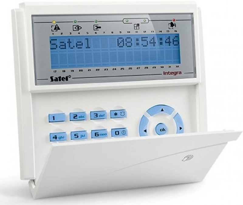 Satel INT-KLCDR-BL nagyítás