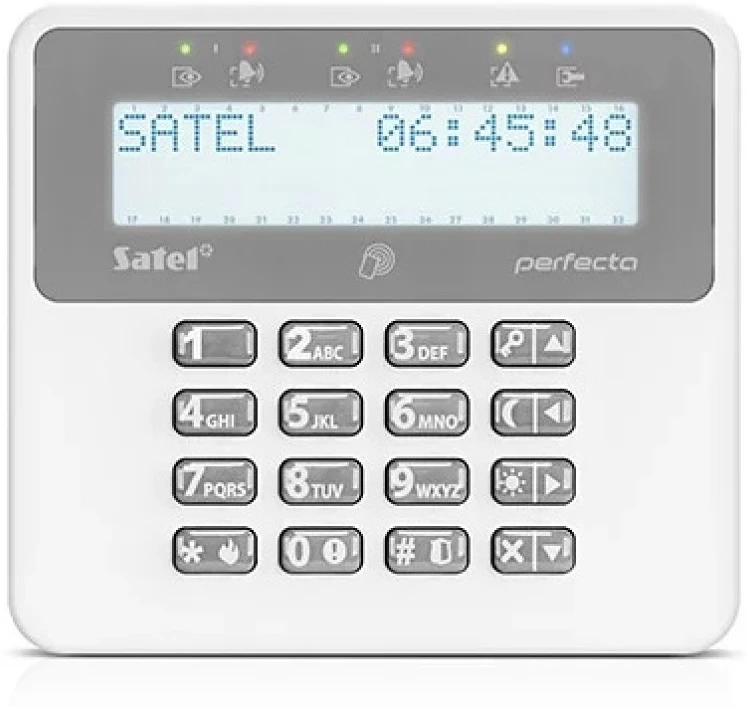 Satel PRF-LCD-A2 nagyítás