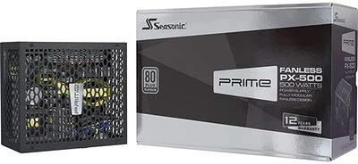 Sea sonic PRIME FANLESS PX 500 nagyítás