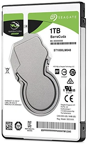 Seagate BARRACUDA 1TB  SATA3 2,5&QUOT; HDD ST1000LM048 nagyítás