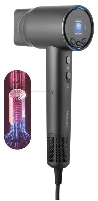 Sencor SHD 8600BK nagyítás