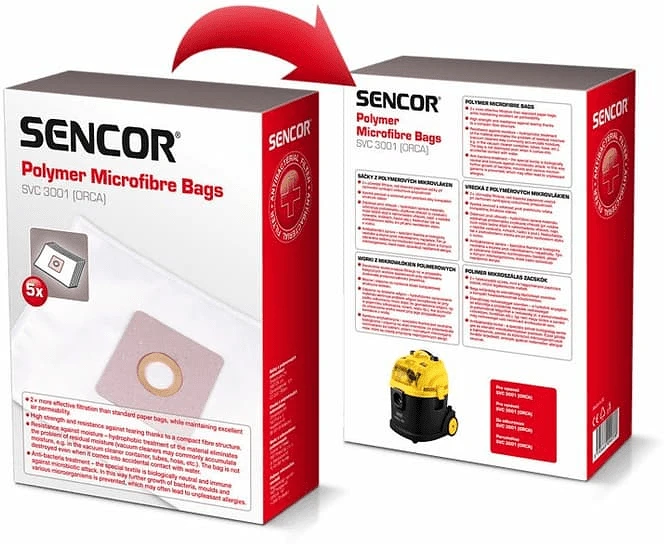 Sencor SVC3001 nagyítás