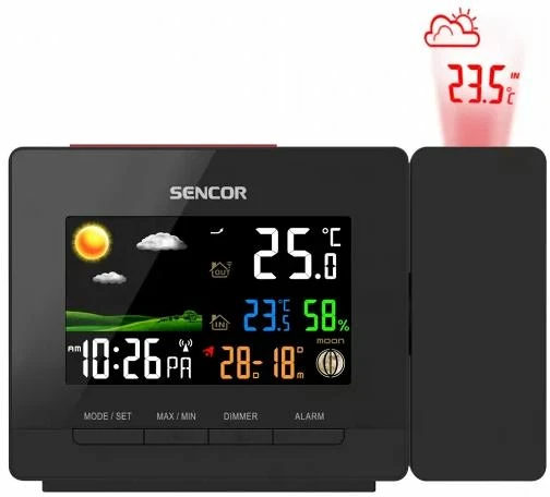 Sencor SWS 5400 nagyítás