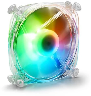 Sharkoon PWM RGB FAN nagyítás