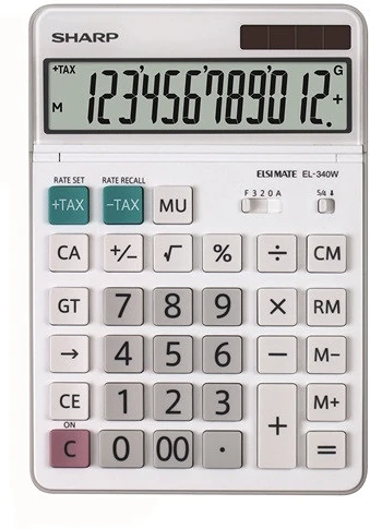 Sharp EL-340W nagyítás