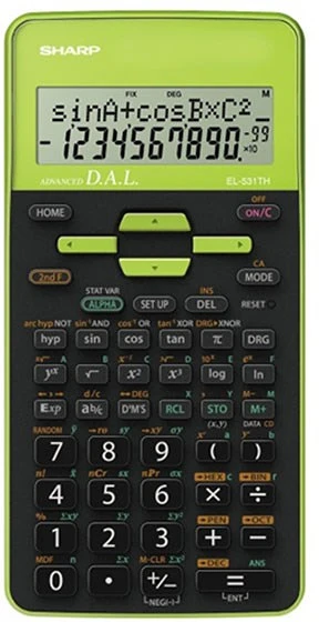 Sharp EL-531THGR 272 nagyítás