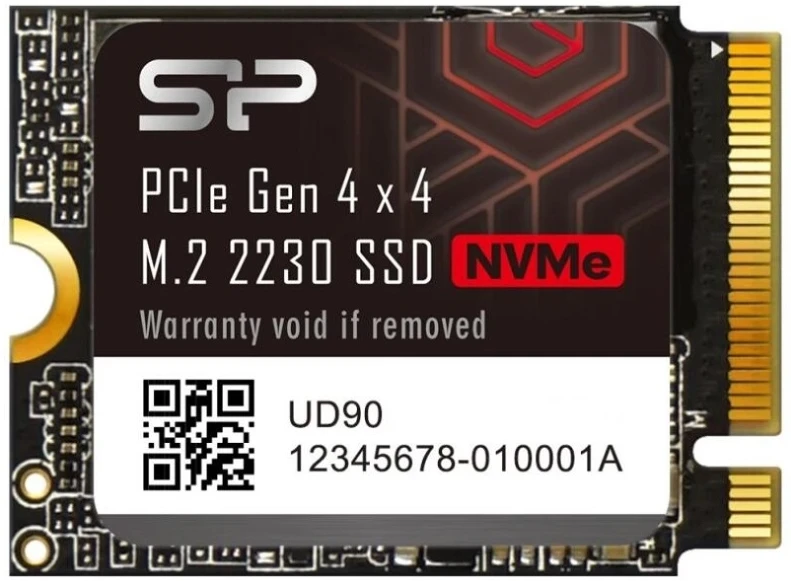 Silicon power GEN 4X4 SSD nagyítás