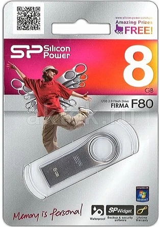 Silicon power SP008GBUF2F80V1S nagyítás