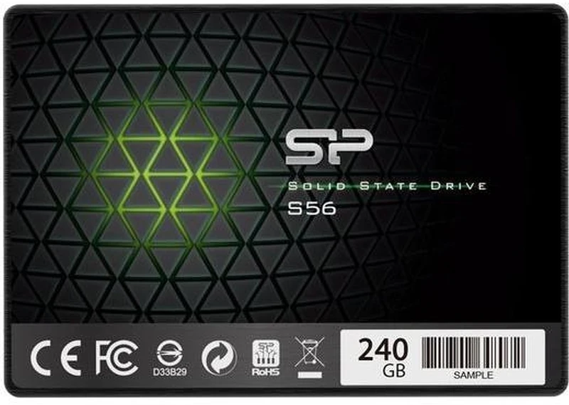 Silicon power SSD SP240GBSS3S56B25 S56 nagyítás