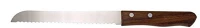 Fa 1605KVK001 Kés kenyérvágó fa nyéllel 17cm kép
