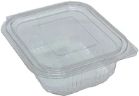  20.01081 Műanyag salátás egybefedeles tál pet 250 ml  100 darabos kép
