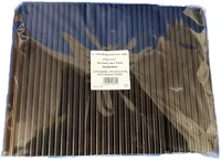  20.01104 Szívószál papír fekete  8mmx230mm 250 darabos kép