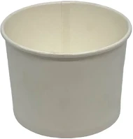  20.01143 Levesestál eldobható papír  500 ml fehér  50 darabos (13937) kép