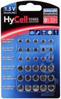 Hycell 1,5V 1,5v alkáli gombelem 5x6 / 30db / csomag kép