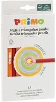Primo 519MAXITRIS12E Színes ceruza  jumbo háromszögletű 12 db/készlet kép