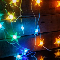 Smart 58385 Smart fényfüzér - csillag - zene mód - usb - 25 rgb led - 5 m - bluetooth kép