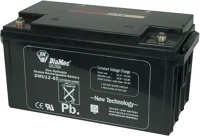 Diamec DMU12-65 12v 65ah zselés ólom akkumulátor gondozásmentes kép