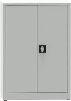 Standard KC37880 fémszekrény, standard acéllemez, kétajtós, 115x80x40 cm, két polcos kép