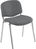 Tc VEC21_0141210 Tárgyalószék 1120 tc c.73 szürke szövettel króm lábbal kép