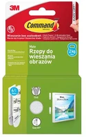 3m 7100336858 Képakasztó csík, tépőzáras, 4 pár,  