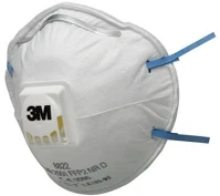 3m 8822 FFP2 Porálarc, szelepes,  