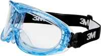 3m FHEIT teljes védőszemüveg, párásodásmentes, karcálló, kék-fekete kép