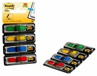 3m 7000144924 Jelölőcímke, műanyag, 4x24 lap, 11,9x43,2 mm, nyíl, vegyes kép