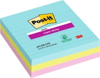 3m postit 7100234643 öntapadó jegyzettömb, vonalas, 3x70 lap, 101x101 mm, 3m postit 