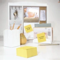 3m COR_LP636B Öntapadó jegyzettömb, 76x76 mm, 450 lap, sárga kép