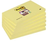 3m COR_LP6556SSCYEU öntapadó jegyzettömb csomag, 76x127 mm, 6x90 lap, 3m postit 