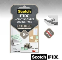 3m COR_LP111 Ragasztó négyzetek, kétoldalú, 25,4 x 25,4 mm, kép