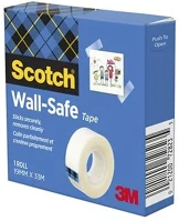 3m WALL-SAFE Ragasztószalag, 19 mm x 33 m, eltávolítható,  