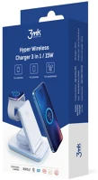 3mk 3MK483056 Hyper vezeték nélküli töltő 3w1 15w kép